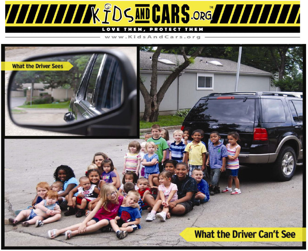 Poster from www.kidsandcars.org