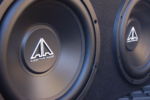 Addictive Audio 12" subwoofer system installed by Sound Investment in Columbus Ohio