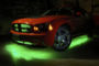 Dodge Charger with grill lighting and underbody lighting
