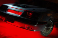1985 Ford Mustang GT with underbody and grill lighting